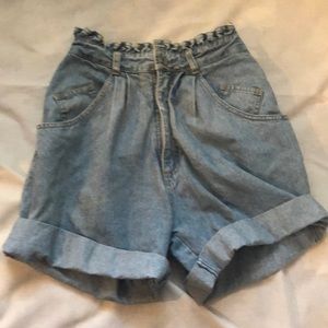 Vintage Lee Paper Bag Shorts